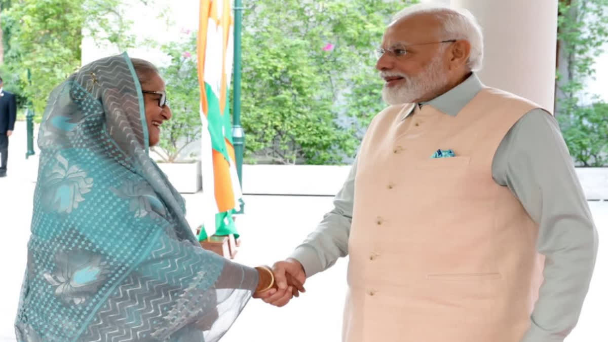INDIA BANGLADESH SIGN 3 MOUS AFTER BILATERAL MEET AHEAD OF G20 SUMMIT