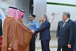 Saudi crown prince reaches Delhi for G20 Summit