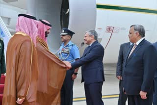 Saudi Crown Prince arrives in India
