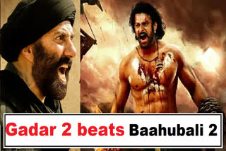 Gadar 2 beats Bahubali 2
