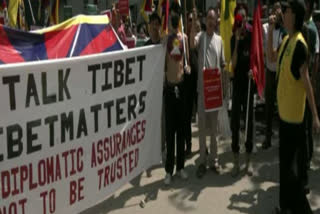 Tibetan students protest against China, urge G20 leaders to take action