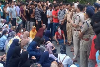 Nursing Students Protest