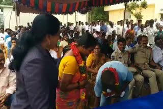 Couple Meet in Lok Adalat at Jogulamba Gadwal