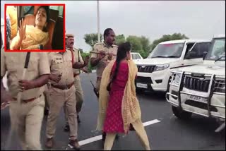 Police_lathi_charged_By_TDP_woman_leader