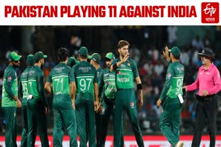 Pakistan Playing XI against India