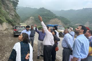NHAI Visited Kalka Shimla NH 5