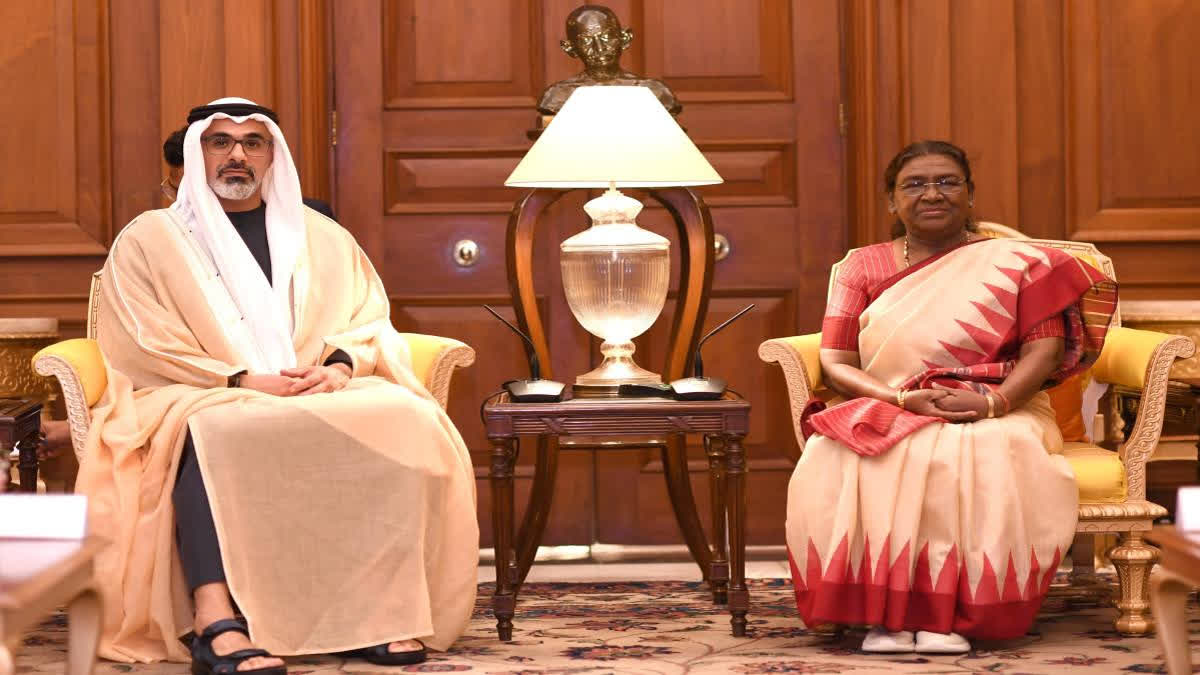 Crown Prince of Abu Dhabi Sheikh Khaled bin Mohamed bin Zayed Al Nahyan's visit commenced with a bilateral meeting between the Crown Prince and Prime Minister Narendra Modi earlier today.