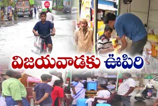 Relief Operations in Vijayawada