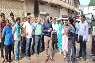 alwar  Collector inspection