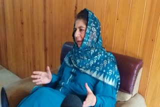 PDP Chief Mehbooba Mufti Targets on AIP