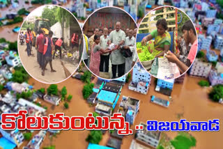 Vijayawada Gradually Recovering From Flood Water