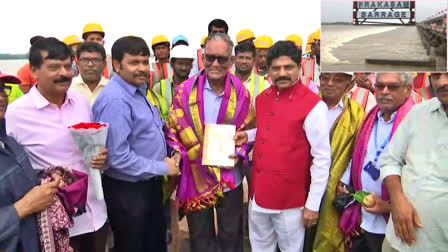 Prakasam Barrage Gates Works