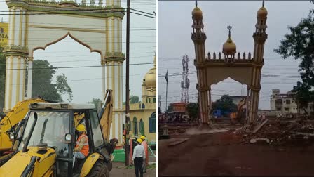 Bhilai Municipal Corporation bulldozer