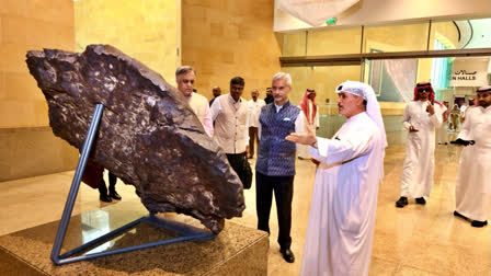 EAM S Jaishankar visits Saudi National Museum in Riyadh.