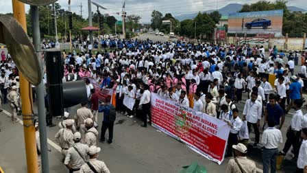 Protest in Manipur