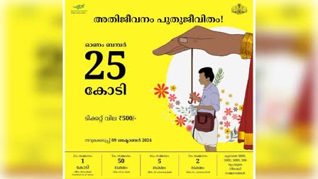 KERALA THIRUVONAM BUMPER LOTTERY  ONAM BUMPER LOTTERY  ഓണം ബമ്പര്‍ വില്‍പ്പന  കേരള ലോട്ടറി ഓണം ബമ്പര്‍