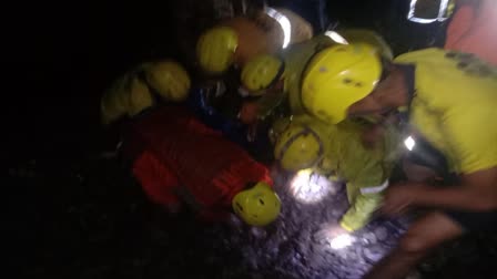 Debris Fall On Kedarnath Yatris