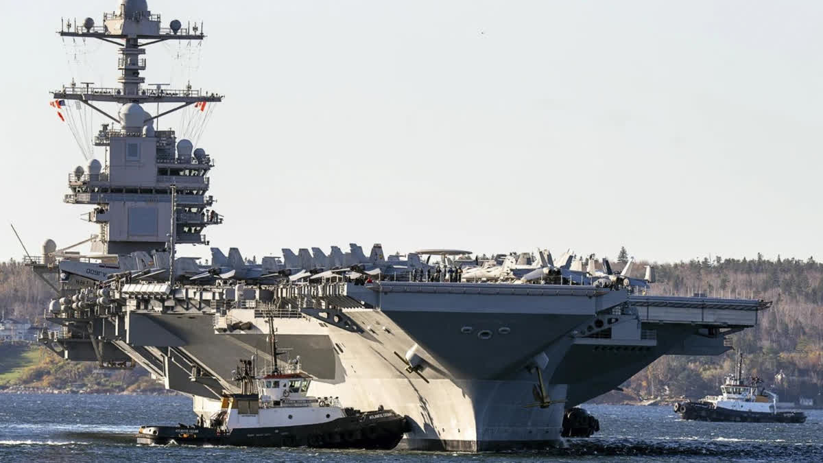 Hamas war: US sending a carrier strike group to Eastern Mediterranean in support of Israel