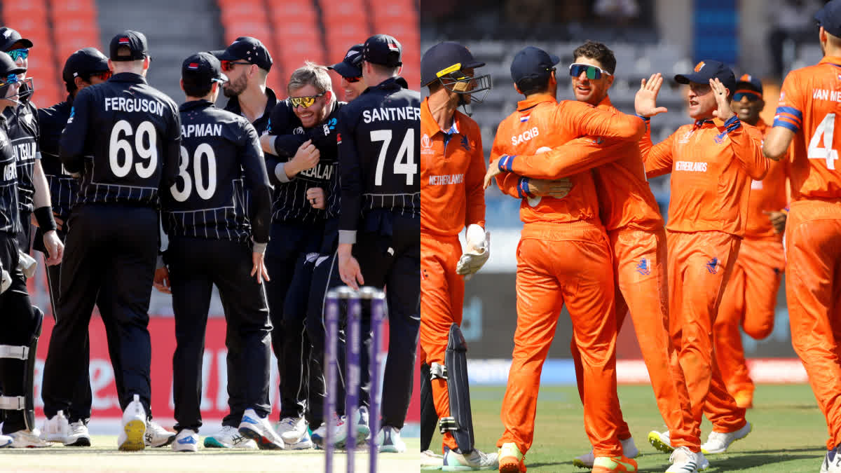 Cricket World Cup 2023  World Cup Cricket 2023  New Zealand vs Netherlands  New Zealand Playing XI  Netherlands Playing XI  ഏകദിന ക്രിക്കറ്റ് ലോകകപ്പ്  ലോകകപ്പ് ക്രിക്കറ്റ് 2023  ന്യൂസിലന്‍ഡ് നെതര്‍ലന്‍ഡ്‌സ്  ലോകകപ്പ് 2023 ന്യൂസിലന്‍ഡ് സ്‌ക്വാഡ്  ലോകകപ്പ് 2023 നെതര്‍ലന്‍ഡ്‌സ് സ്‌ക്വാഡ്