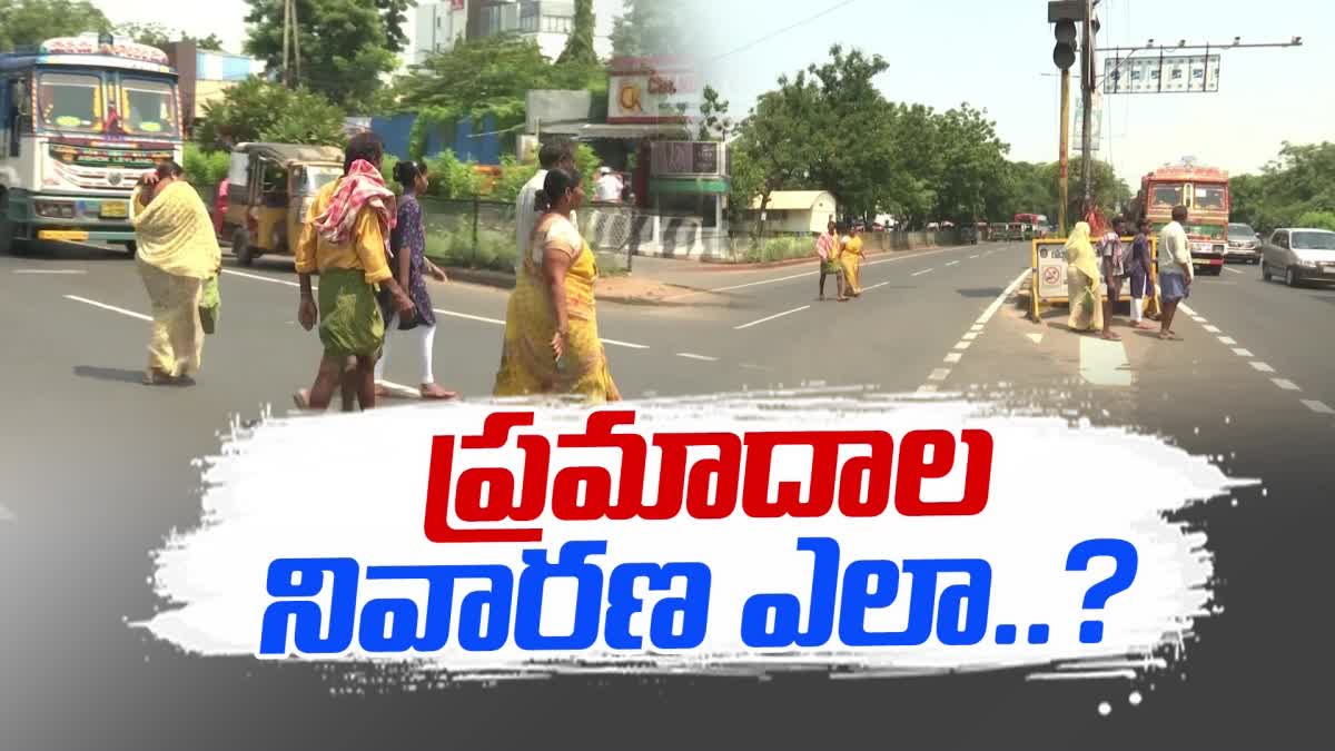 Road Crossing Problems in Vijayawada