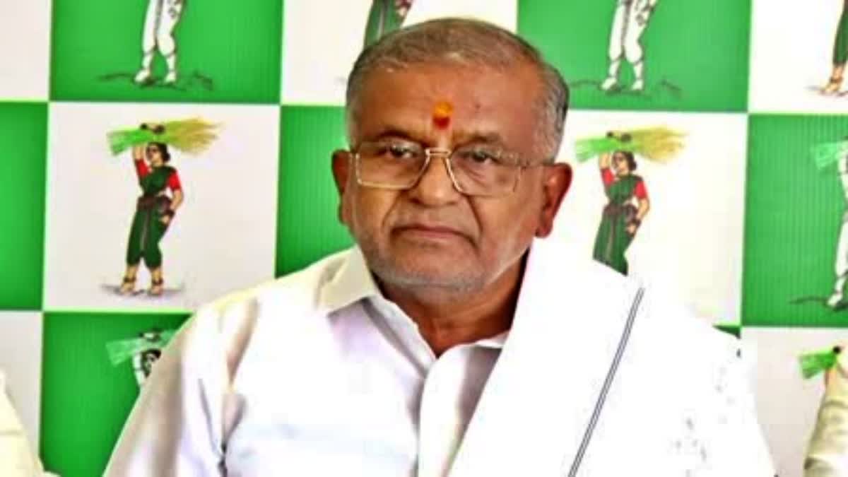 sixth guarantee of the government is the suicide of farmers : Former minister GT Deve Gowda