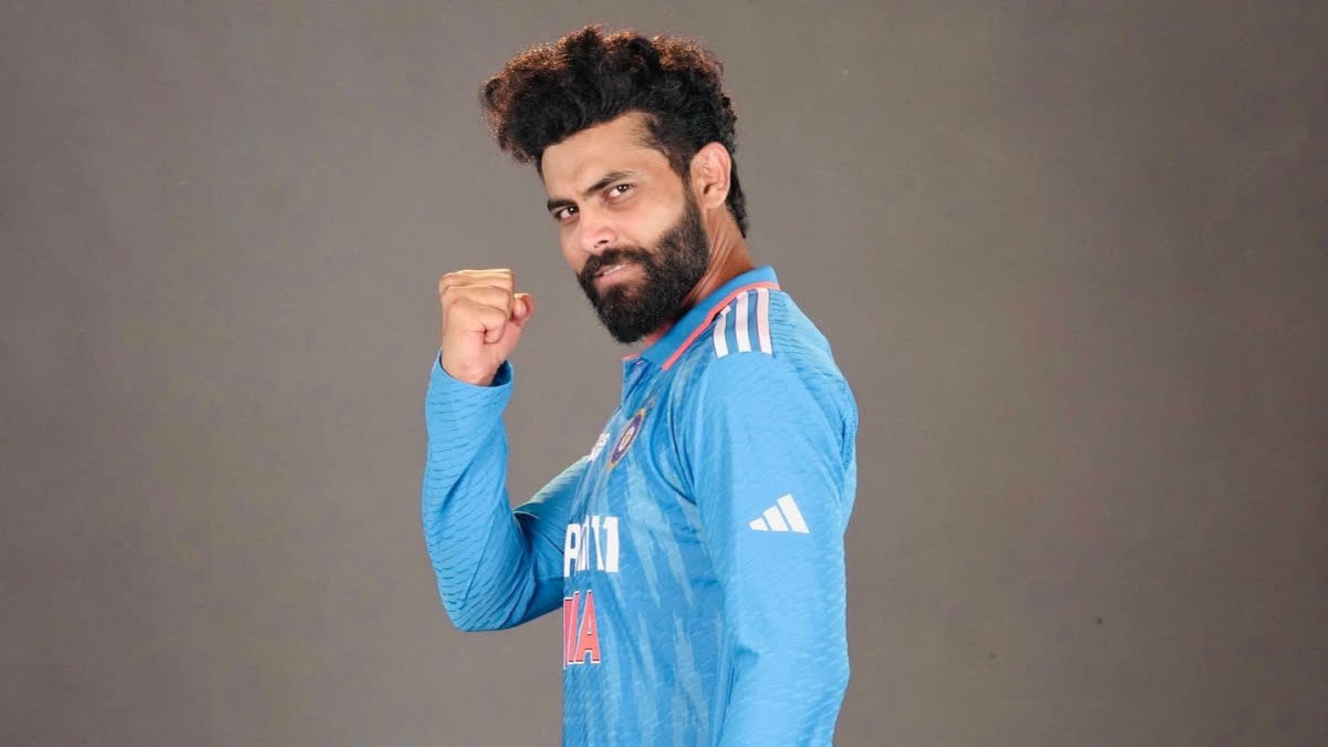 Ravindra Jadeja Nayana BA Jadeja, Ravindra Jadeja's elder sister praised his performance against Australia in both team's World Cup opener match on Monday while talking to ETV Bharat's Bhavesh Sondarva Exclusively.