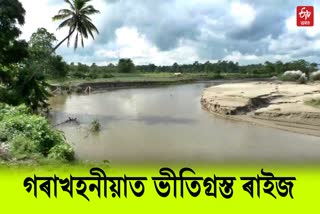 kulshi river erosion at Tangla