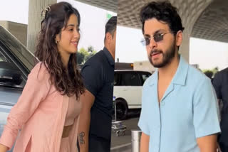 Janhvi Kapoor heads out of the city with rumoured beau Shikhar Pahariya for quick vacation - watch