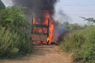 Aravalli Truck Fire