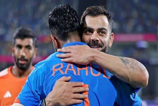 Cricket World Cup 2023  KL Rahul Reveals Chat With Virat Kohli  India vs Australia  KL Rahul About Chat With Virat Kohli  Indian Cricket Team  ഏകദിന ക്രിക്കറ്റ് ലോകകപ്പ്  ലോകകപ്പ് ക്രിക്കറ്റ്  കെഎല്‍ രാഹുല്‍ വിരാട് കോലി  വിരാട് കോലിയുമായുള്ള രാഹുലിന്‍റെ സംഭാഷണം  ഇന്ത്യ ഓസ്‌ട്രേലിയ