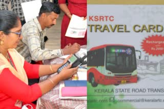Etv Bharat KSRTC Travel Card  KSRTC Travel Card Issues  KSRTC Travel Card Not Working  KSRTC Ticketing  Kerala Bus Travel Cards  KSRTC Travel Card Users Facing Crisis  കെഎസ്ആർടിസി സ്‌മാർട്ട് ട്രാവൽ കാർഡ്  കെഎസ്ആർടിസി ട്രാവൽ കാർഡ്  കെഎസ്ആർടിസി ഇടിഎം  കെഎസ്ആർടിസി പ്രതിസന്ധി