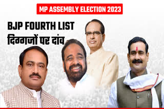 MP BJP Released 4th List