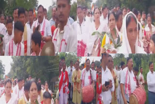 Amrit Kalash Yatra in Assam