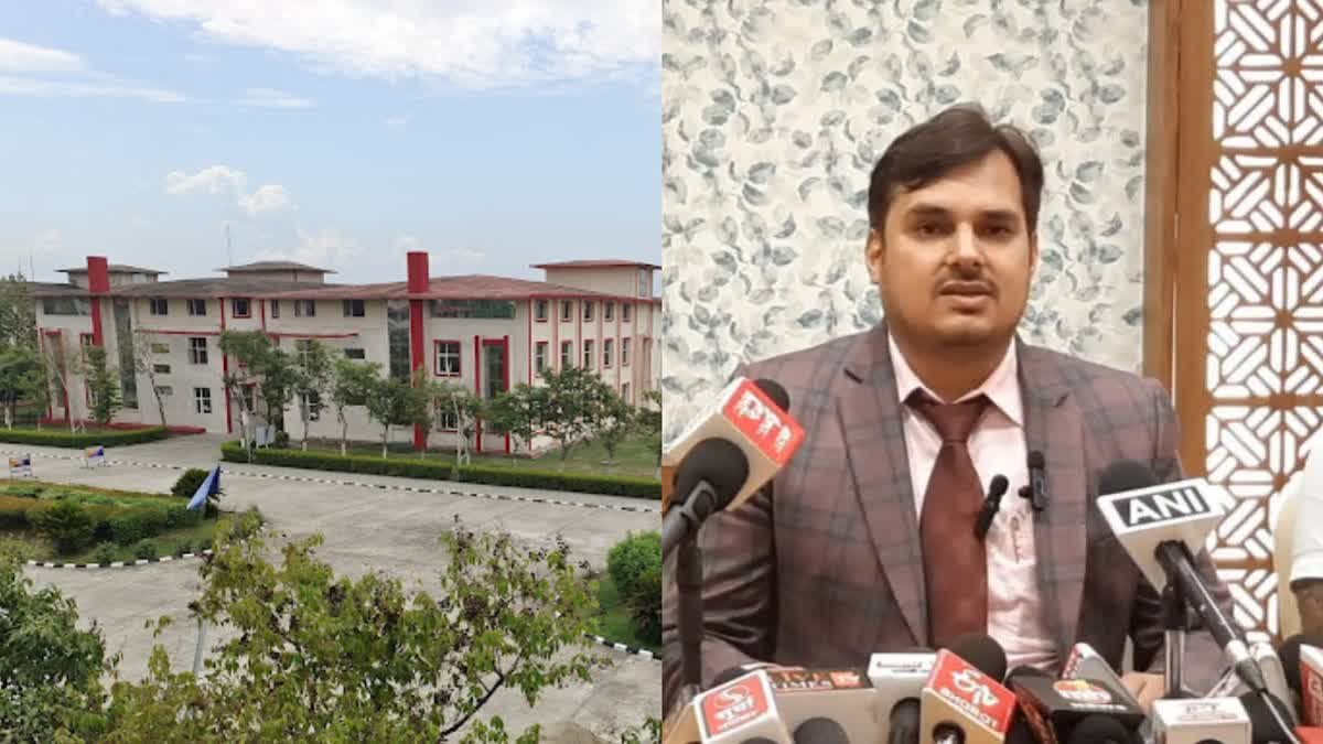 As many as 10 students were suspended after a dispute broke out between two groups of students at the Arni University here in Himachal Pradesh's regarding the sloganeering of 'Allah-hu-Akbar' on the varsity premises on October 6.