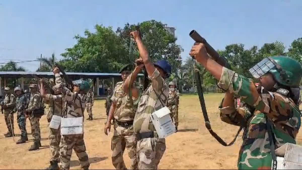 Ranchi Police Mock Drill