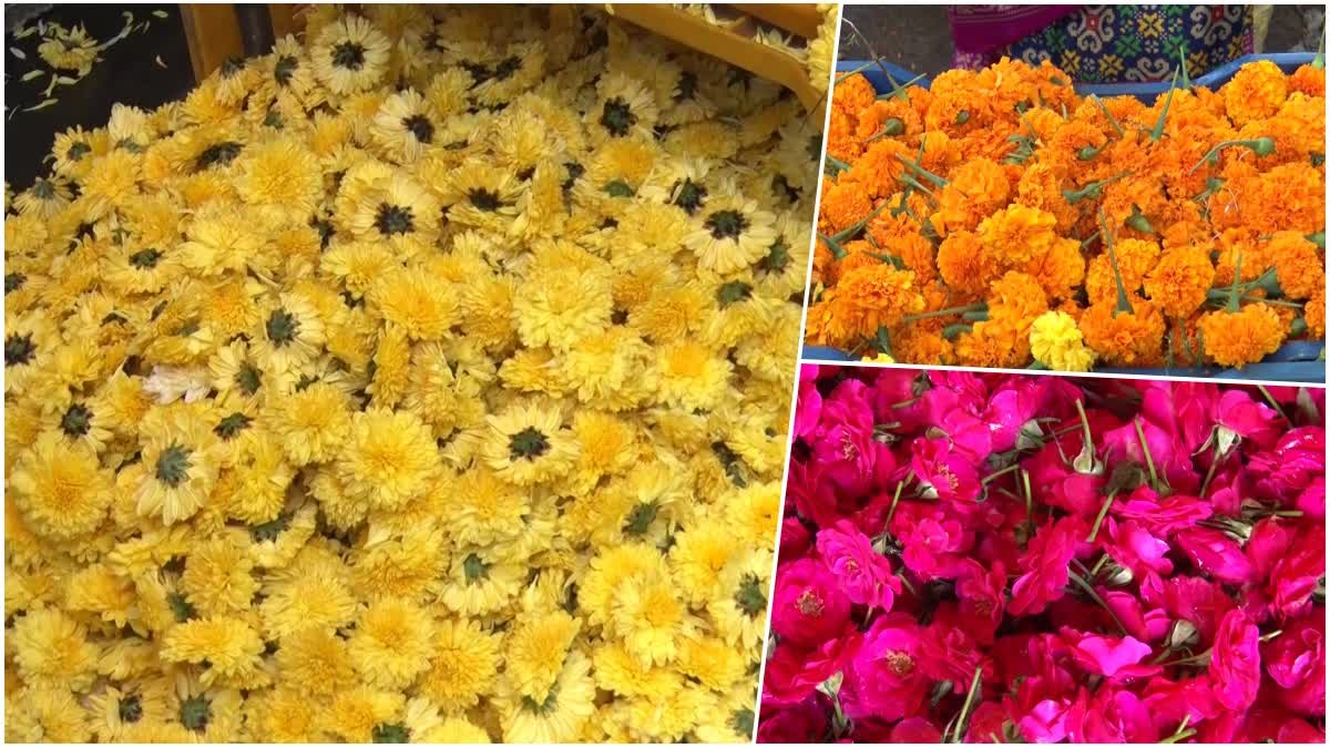 GUDI MALKAPUR FLOWER MARKET