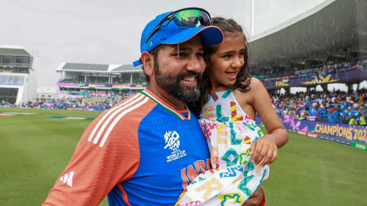 Rohit Sharma's heartwarming gesture on Wednesday went viral on social media after he stopped his car on a busy road to wish his female friend.