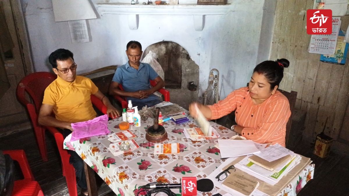 Thapa working as the postmaster