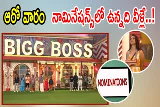 Bigg Boss 8 Telugu Sixth Week Nominations