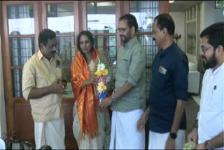 SREELEKHA TO JOIN BJP TODAY  R SREELEKHA TO BJP  FORMER DGP R SREELEKHA BJP JOIN  ആര്‍ ശ്രീലേഖ ബിജെപിയിലേക്ക്