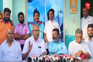 சாம்சங் ஊழியர்களுக்கு ஆதரவாக பேட்டியளிக்கும் திமுக கூட்டணிகள் கட்சிகள்