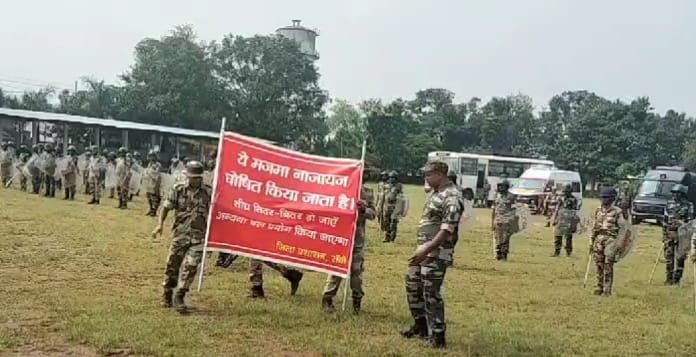 Ranchi Police Mock Drill