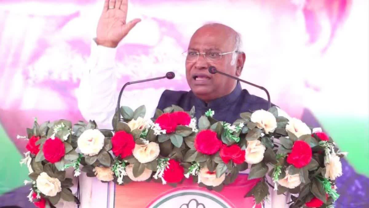 mallikarjun Kharge in Baikunthpur