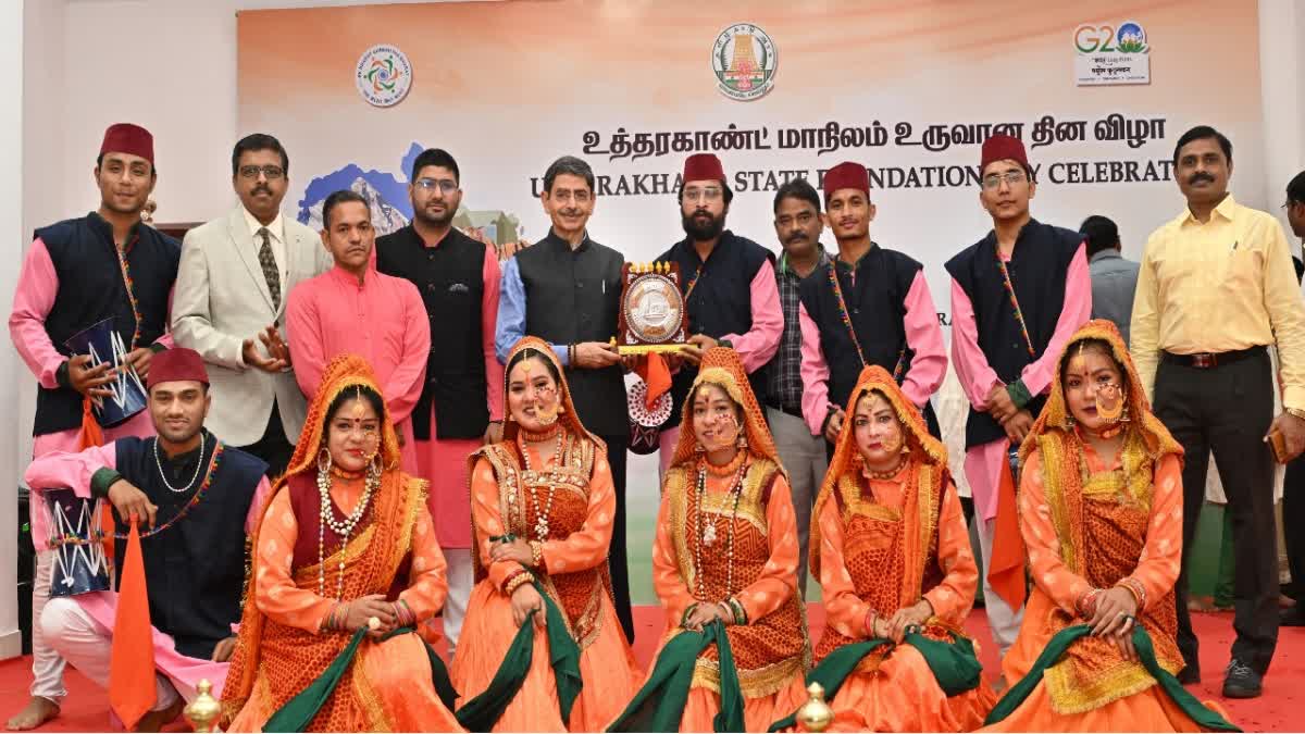 rajbhavan tamilnadu governor rn ravi celebrate Uttarakhand formation day
