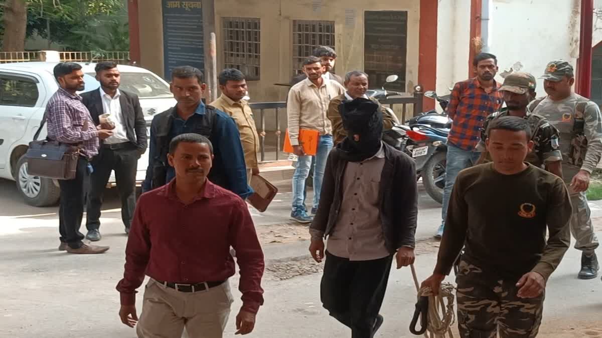 Terrorist caught from Hazaribag sent to Ranchi jail after appearing in court