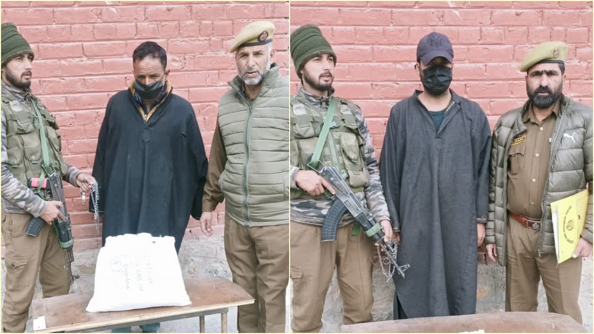 two-drug-peddlers-arrested-in-anantnag-with-contraband-substance