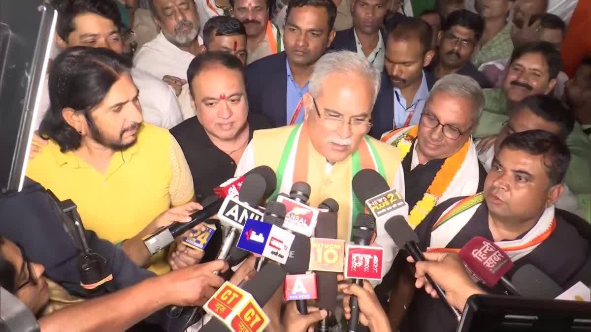 Bhupesh Baghel Targets Brijmohan Agarwal