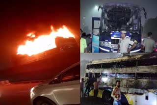 Gurugram Bus Fire Accident