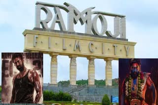 Etv BharatPushpa 2 And Salaar Shooting In Ramoji Film City