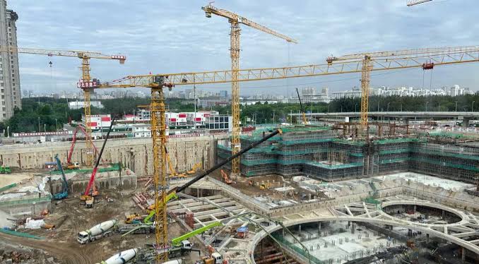 Construction above fifty mega projects incomplete